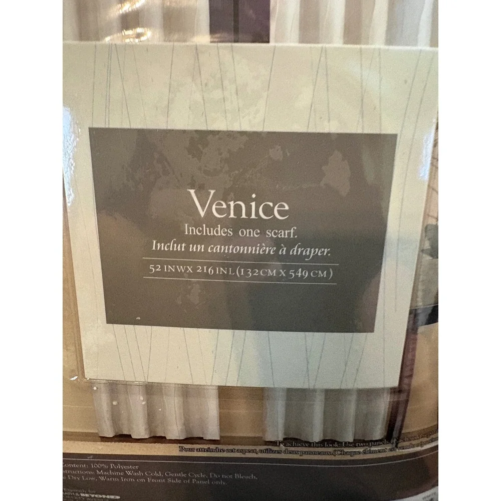 Venice window scarf